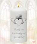 Celtic Heart Wedding Favour (White)Celtic Heart Wedding Favour (White)