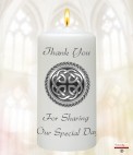 Celtic Heart Wedding Favour (White)Celtic Heart Wedding Favour (White)