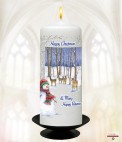 Personalised Christmas Candles for all the Family and Friends.