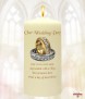 Wedding Gold Rings Wedding Candles (Ivory) - Click to Zoom