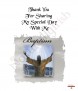 Traditional BCC Christening Favour (White) - Click to Zoom