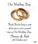 Elegant Gold Rings Wedding Candles (White) - Click to Zoom