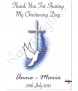 Feather & Dove Blue Christening Favour - Click to Zoom