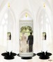 Together Forever Gold Wedding Candles (White) - Click to Zoom