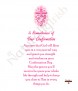 Cross and Dove Pink Confirmation Candle - Click to Zoom