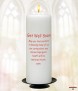 Teddy & Hot Water Bottle Get Well Soon Candle - Click to Zoom
