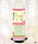 Personalised Thank You Candles. - Click to Zoom