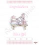 Pink Teddy and Toys Candle (White) - Click to Zoom
