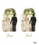 Together Forever Gold Wedding Candles (Ivory) - Click to Zoom