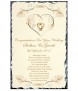 Wedding- Flower Heart & Rings Slate - Click to Zoom