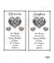 Celtic Heart Wedding Candles (White) - Click to Zoom