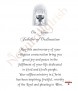 Golden Jubilee - Holy Mary Candle (Ivory) - Click to Zoom