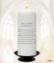 Golden Jubilee - Holy Mary Candle (Ivory) - Click to Zoom