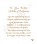 Golden Jubilee - Holy Mary Candle (Ivory) - Click to Zoom