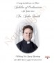 Golden Jubilee - Holy Mary Candle (Ivory) - Click to Zoom