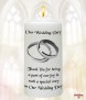 Elegant Sliver Rings Wedding Favour (White) - Click to Zoom