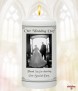 Church Door Silver Wedding Favour (White) - Click to Zoom