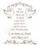 Wedding Wish Gold Wedding Favour (White) - Click to Zoom