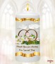 Wedding Bouquet Gold Wedding Favour (White) - Click to Zoom