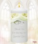 Rose & Silver Rings Wedding Favour (White) - Click to Zoom