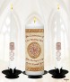 Celtic Gold Wedding Candles (White) - Click to Zoom