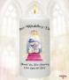 Beach & Rings Wedding Favour (White) - Click to Zoom