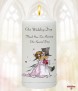 Beach & Rings Wedding Favour (White) - Click to Zoom