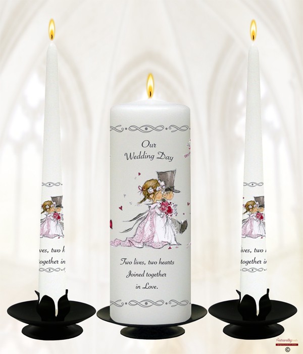 Wedding March Wedding Candles