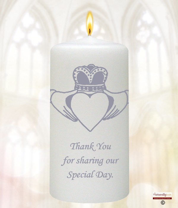 Claddagh Heart Silver Wedding Favour