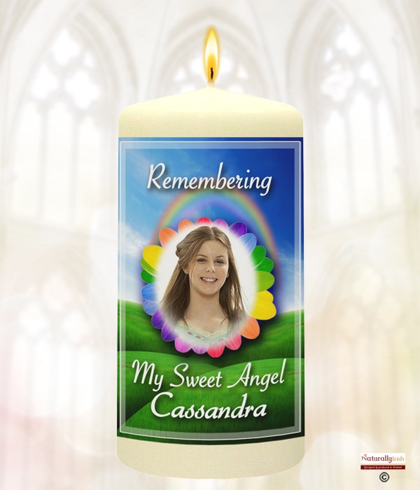 Daisy Rainbow Photo Remembrance Favour