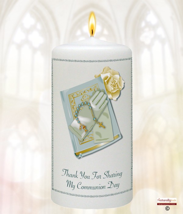 Bible & Hand Communion Favour Candle