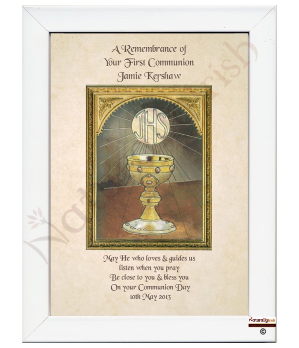 Gold Chalice Communion RM Frame