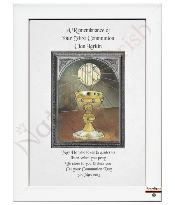Silver Chalice Communion RM Frame