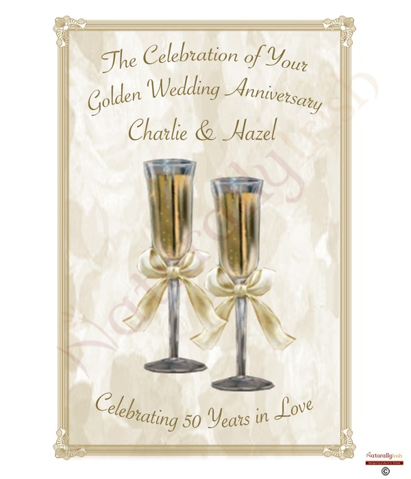 60Th Anniversary Gifts >> Champagne Glasses Happy Golden Wedding Anniversary Candles ... 60Th Anniversary Gifts >> Champagne Glasses Happy Golden Wedding Anniversary Candles ...