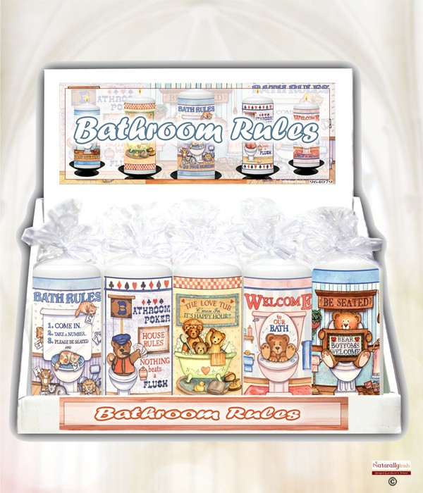 964079 Bathroom Rules Mixed Box