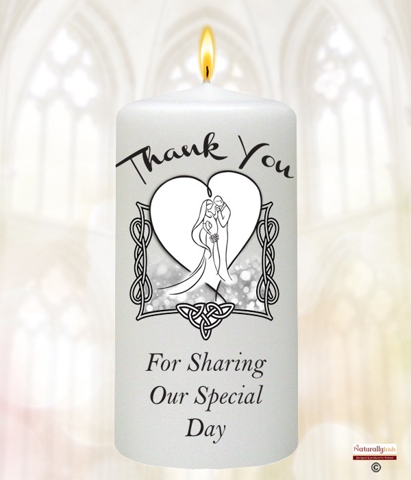 Celtic Silhouette Silver Favour