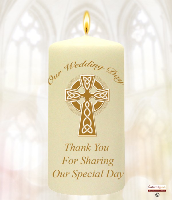 Infinity Cross Gold Favour
