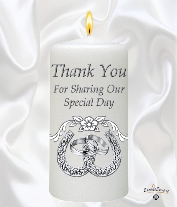 Horseshoes & Rings Silver Favour