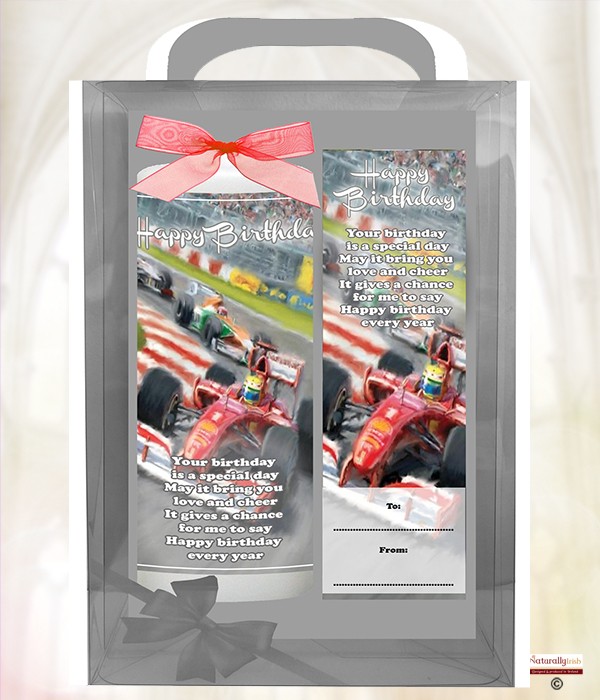 Happy Birthday Racing Cars Mug