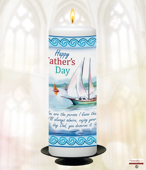 Sailing Dad Candle
