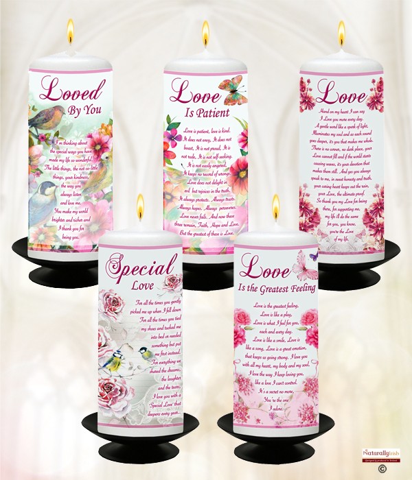 Inspirational Sayings Floral Range Mixed Box of 20