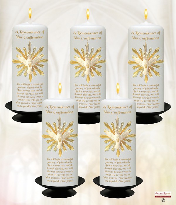 Confirmation Open Dove Gold Mixed Box of 20