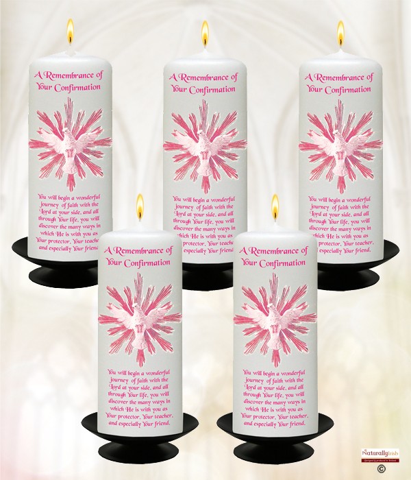 Confirmation Open Dove Pink Mixed Box of 20