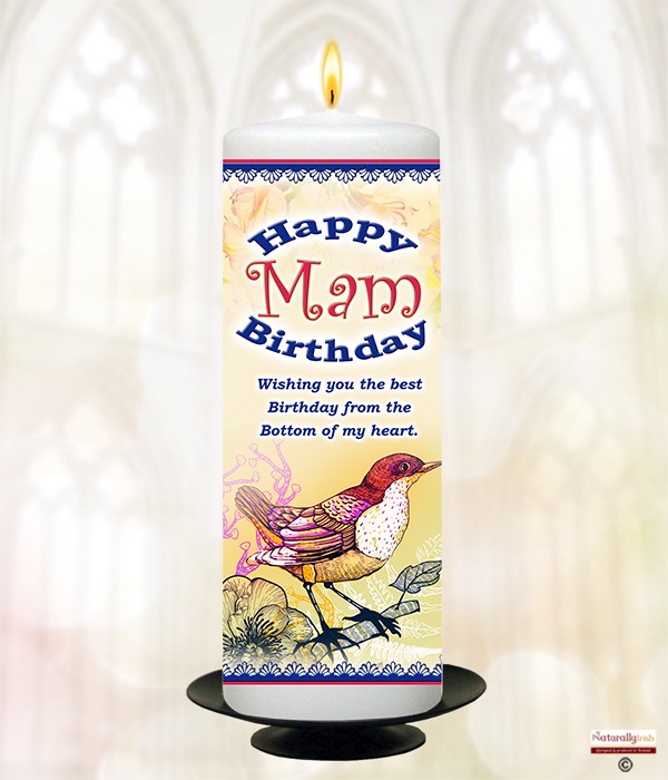 Birthday Bird Yellow Mam