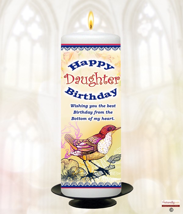 Birthday Bird Yellow Daughter