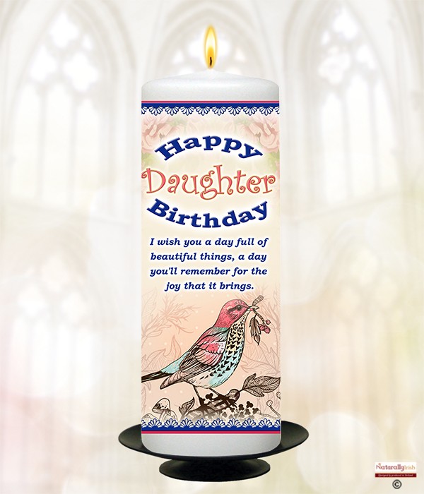 Birthday Bird Red Daughter