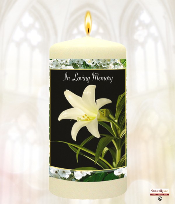 White Flower Remembrance Favour (Ivory/White)