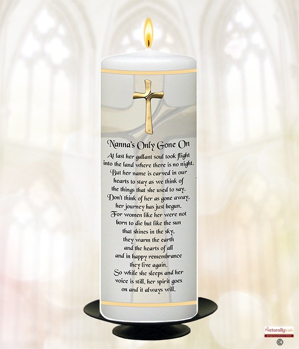 Only Gone On - Nanna Remembrance Candle