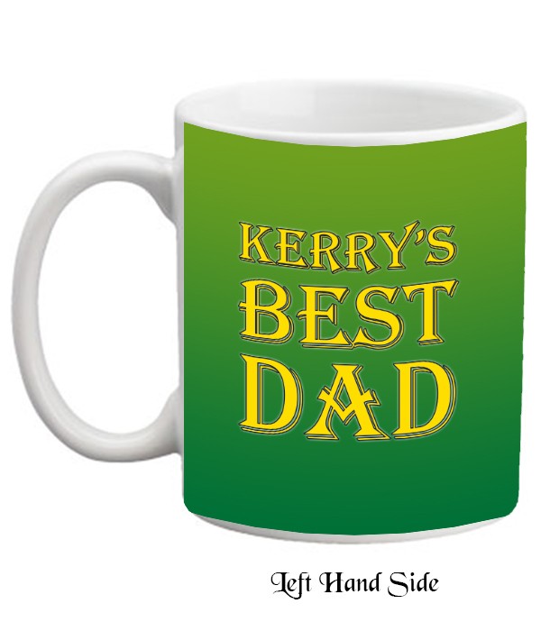 Kerrys Best Dad Personalised Mug