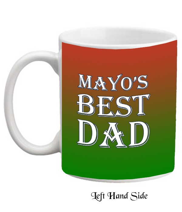 Mayos Best Dad Personalised Mug